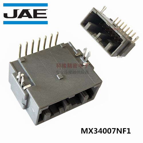 JAE日本原装进口7P弯脚插座 MX34007NF1全新2024+现货