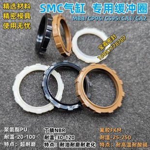 3.2 100白色聚氨酯缓冲圈16 SMC气缸32