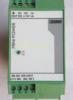 菲尼克斯Phoenix 2938743 minipower mini-ps-100-240AC\2X15DC\1