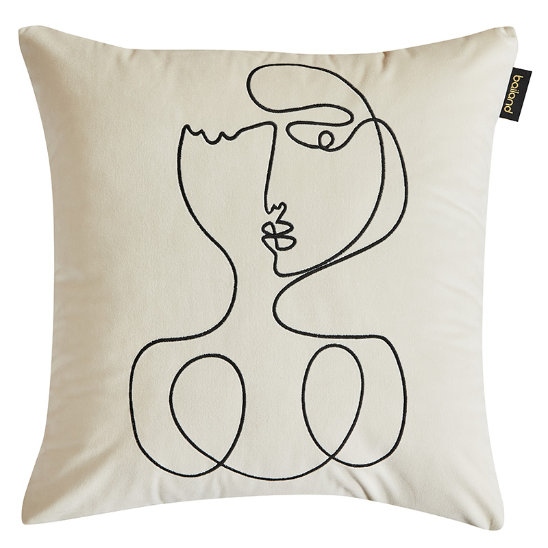 现代抱枕沙发靠垫子汽车腰靠办公室护腰午睡枕床头靠背靠垫