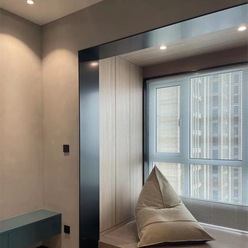 卫生间半墙垭口不锈钢门门框包边窗铝合金收边条收口条瓷砖