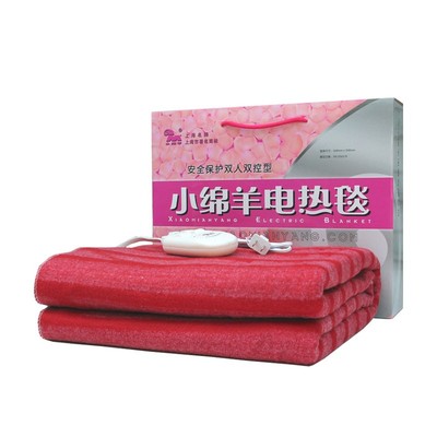 上海小绵羊电热毯 单人除湿人控家用安全电褥子.米.m床