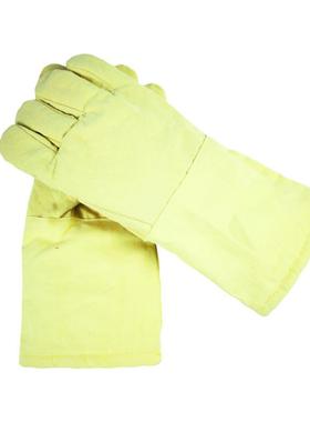 KEVAR耐高5温L手套UBU60度芳纶密织布隔热燃防火手套凯阻芙拉面料