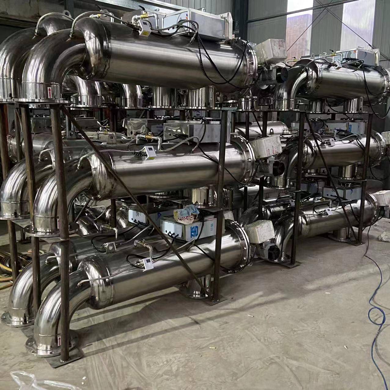 采暖供热循环水系统自清洗过滤器刷式清洗不停机反冲洗自行排污