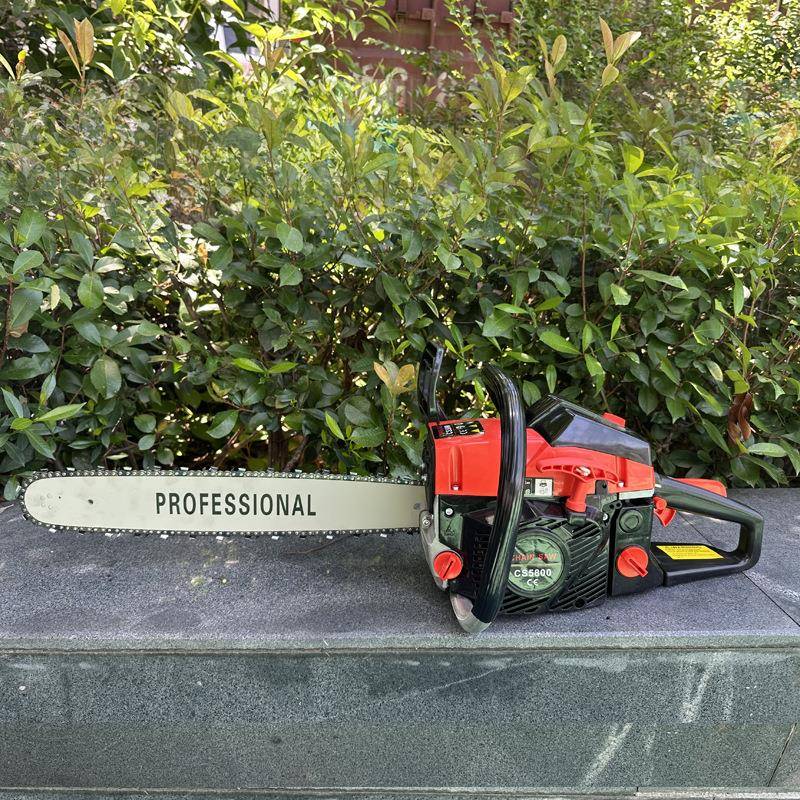 捷油锯伐式木锯木锯汽油锯大率家用链锯便捷砍树鸿机功汽HRQ油锯