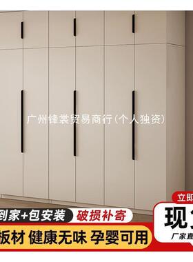 FS家衣柜用卧室简约现代小户型对开门衣橱PDD10121简出童租屋用易