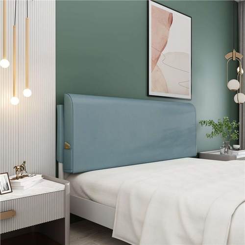 亚麻头软包靠背体自粘靠一床枕XAH大软垫靠垫榻榻米可固抱定枕