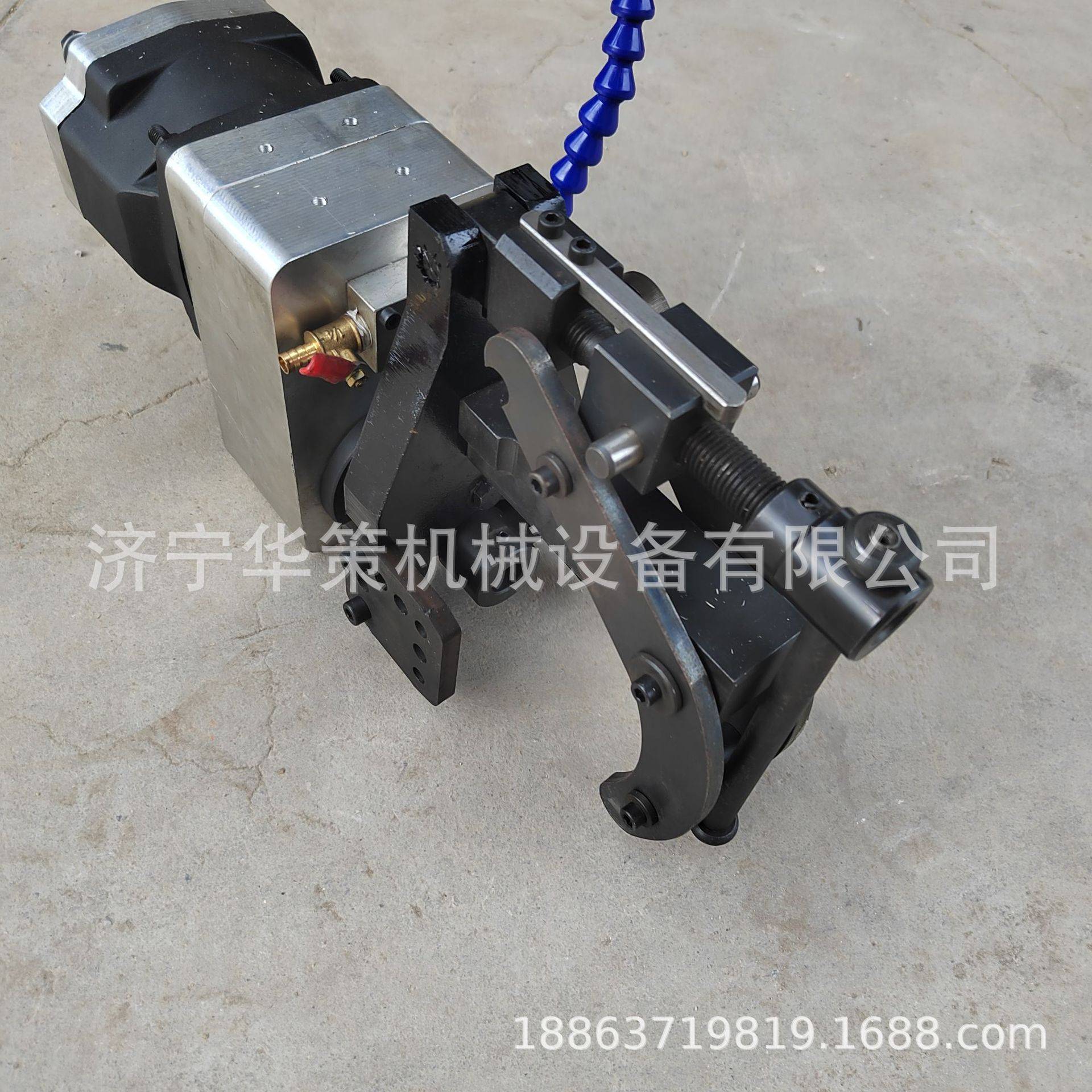 气动钢轨钻孔机XQZ-32 便携式水冷打孔机 矿用轻型轨道钻眼机