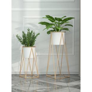 物时尚 绿萝绿植花架 清VCY新架铁艺花置花架子室内客厅阳台落地式