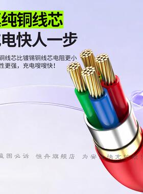适用一加A充ce6数据线一加pAce6T快充C线opo超级超级闪充闪充线120W瓦100W手机充电线OnePlus加长2米Type-电