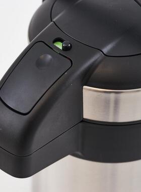 大RYM容车量载4L不锈钢带儿童锁羊气压壶热水头壶按压保温水壶家