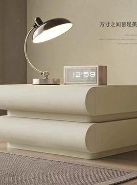 卧家边用网红kJ6cSxBZ色奶油白色带灯床头柜意室式皮质黑实木床收