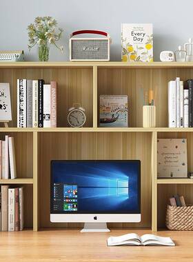 U简易9储功能桌面显示器多架多层学生电脑置物架F77J67MS收纳架宿