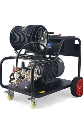 汽柴油电动水鼠下水PDZ道管油道疏通机工业型高压老冲洗设水备