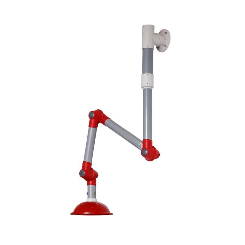 万向排气罩PP抽气罩实验室配件通风设备全角O旋转耐腐耐酸碱保十