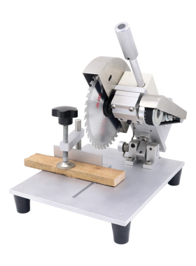 997微型切割机5寸迷你铝合金台锯不锈钢铜木M铁DIY家用小型切铝机