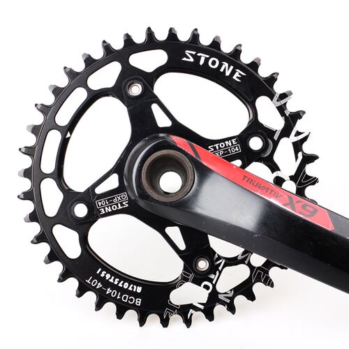 STONE BCD104自n行车圆盘单盘正负齿牙盘片XT780 785 610 SLX670