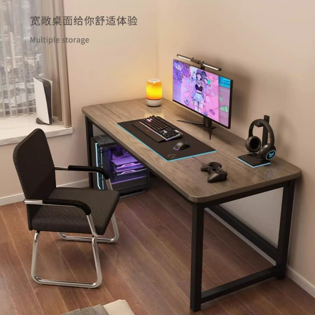 学习书桌家用工作桌子办公桌卧室学生台式电脑桌简易电竞桌出租屋
