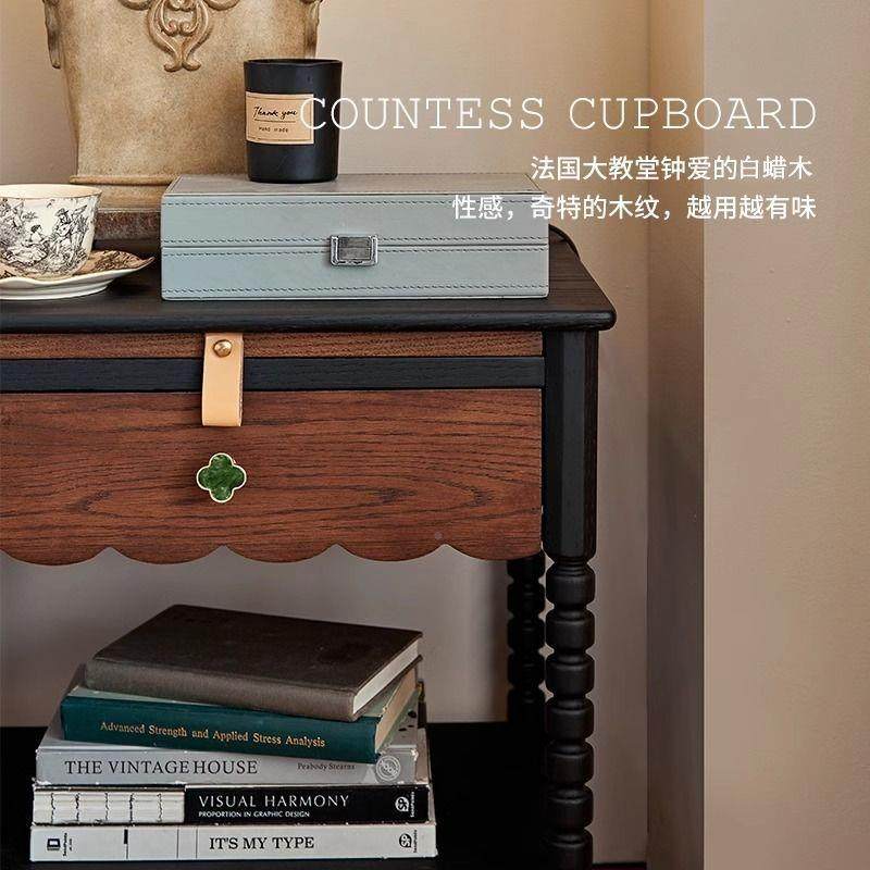 法全式复边柜KLK客厅边古几沙发柜角几美式实木床头实木收纳柜,电子元器件市场,其它元器件,淘宝优惠券,粉丝福利购,淘宝优惠卷