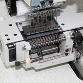 VC0081带2针缝纫窗机帘多针橡松筋紧拉腰机贴条子裤 腰95231缝纫机