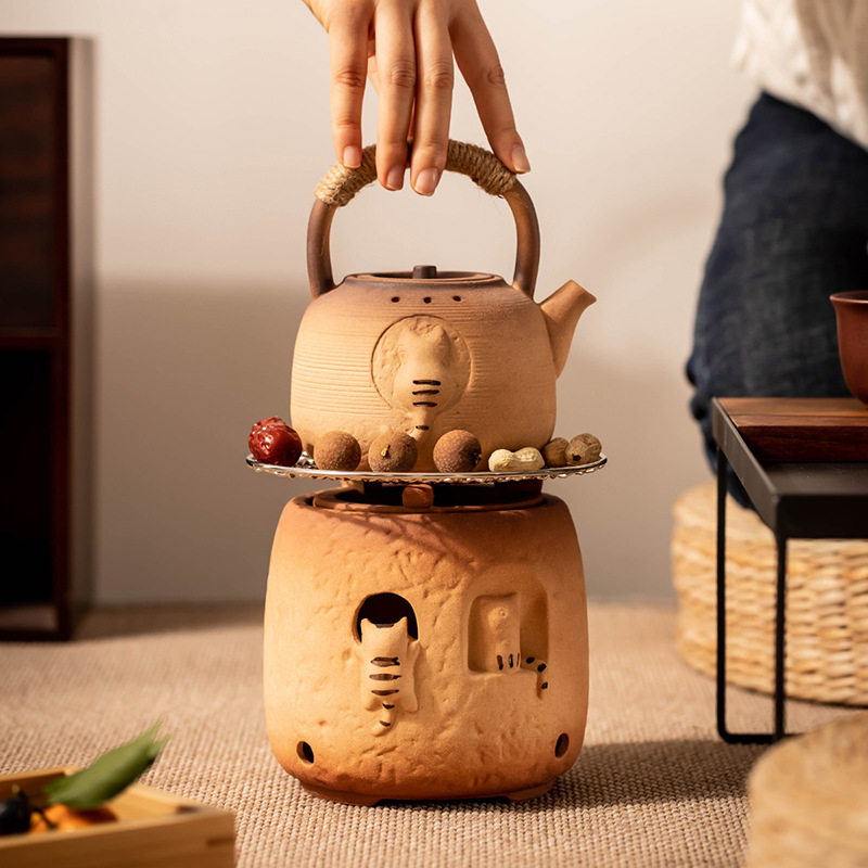 日式创意围炉煮茶烧烤炭炉