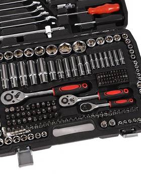 汽车ESO修理工具1套棘筒扳手26件套大飞机轮扳手工具箱套装修多功