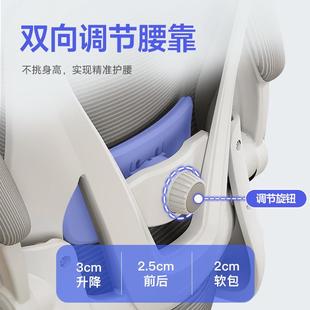 人体工学椅子电脑椅家用舒适久坐办公座椅转椅书桌椅中学生学习椅