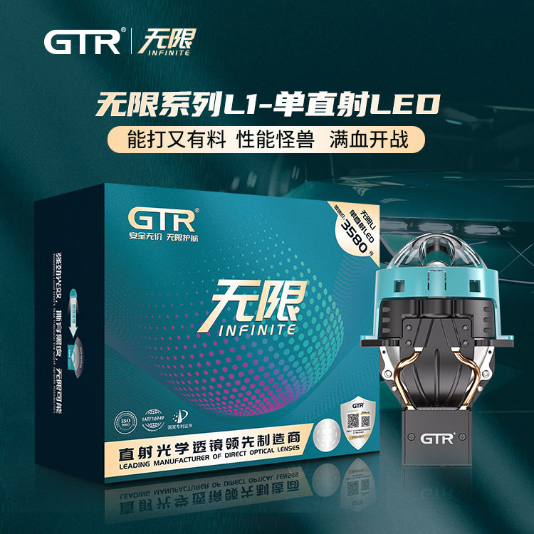 GTR双铜管LED透镜高亮聚光