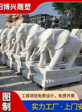 式石雕汉玉喷水龙塑白传统中雕庭院别墅水景摆件b447大理石动物喷