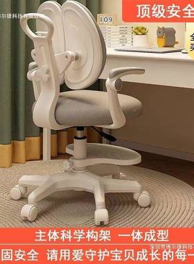 写动字小学椅护脊矫TQM正背坐姿家用椅子儿童学生习追椅升降自可