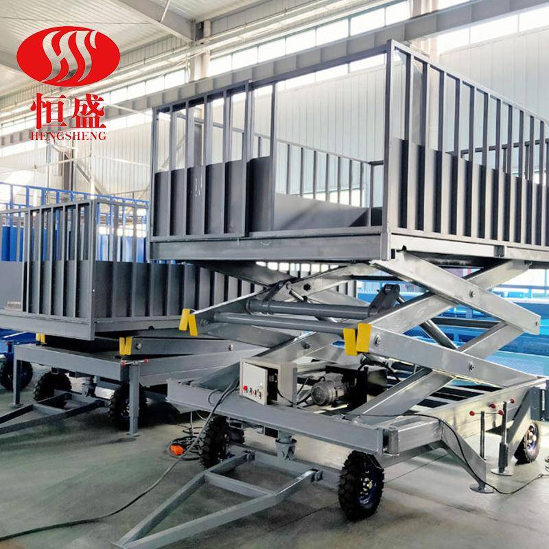 厂现货固定出猪台移动卖猪家卸猪台电动升降猪台生猪装装XZTY-6车