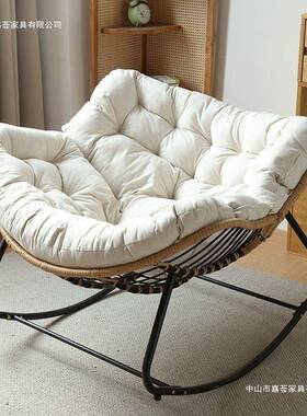 懒人摇椅网红沙发用客厅情侣摇藤编摇椅小户家LSQ午休阳台大型人
