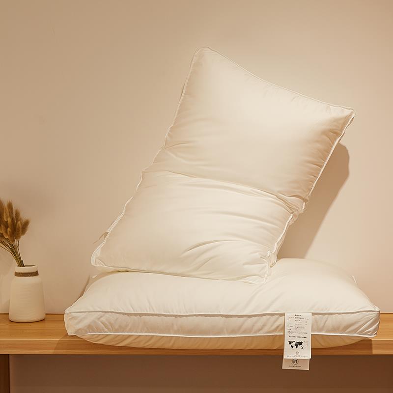 V5O枕头芯一只装枕头五酒店一对家用4不塌F76T6MTM陷枕不低变形枕