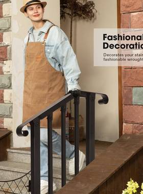 厂家直门销境户外台阶扶手阶2-跨5台锻铁CIG廊安全栏杆防滑楼梯扶