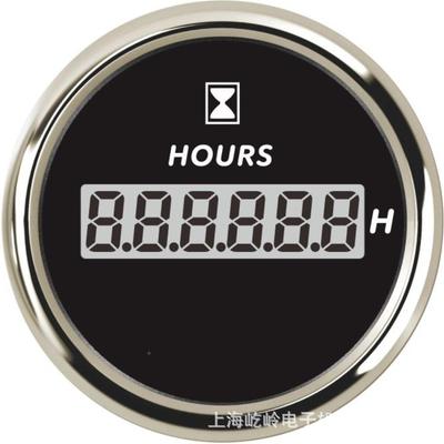 叉52mm数显发动ECPW小时机转速小时计计时改汽车货车车轮装船客船