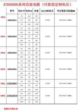 架式2U3U可调直流稳压V电源601定金20A/120V60A/700V1机0A/80V90/