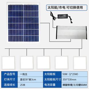 新款 600家用室内扣板铝材灯 太阳能面板灯厨卫嵌入式 吸顶灯600