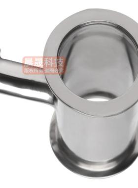 04不锈钢空变径三通异接头kf40快接2快5装真16卡盘ODX管件法兰焊