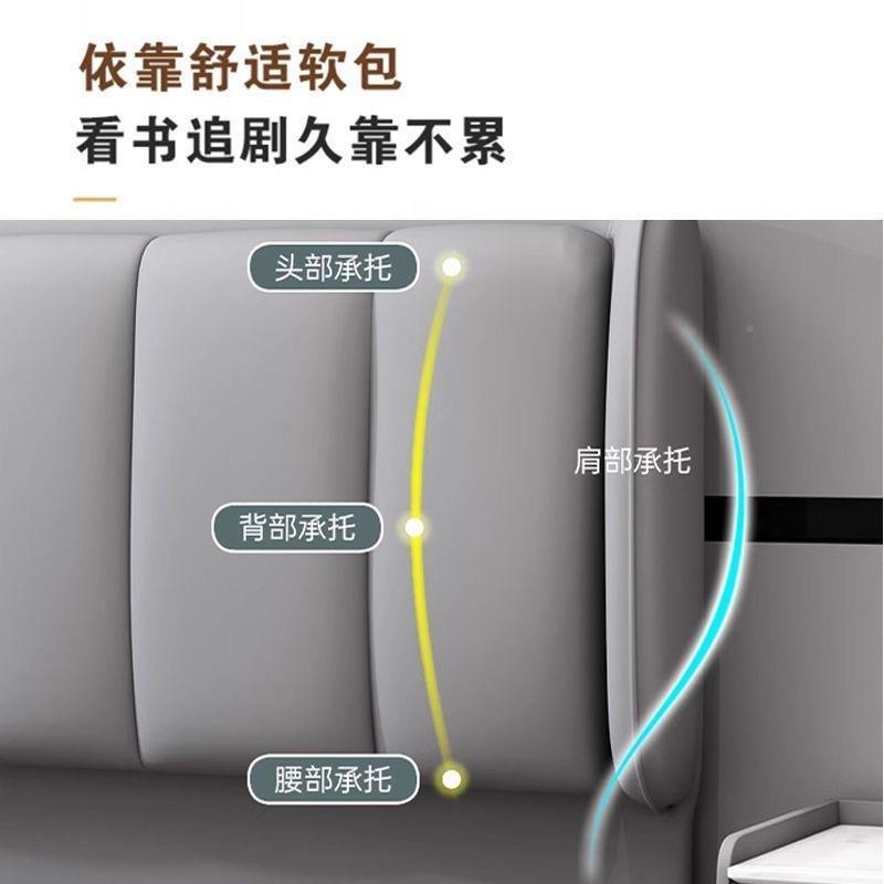 木软包床头靠31背落地超2波025实新款奢现代网轻红超薄单买床屏靠