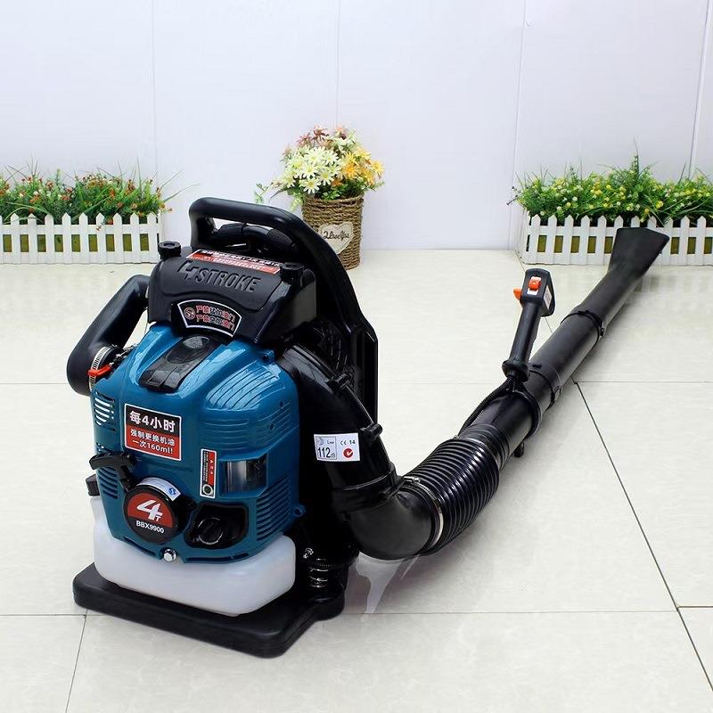 汽油吹清风机吹工地吹灰道路扫大风功四率冲程背负式力FAH灭火机