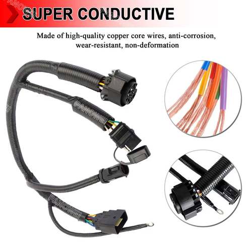 5L1A2057BA5LZZ-16A576-BA-150/林肯马克LT7针F拖车连接器