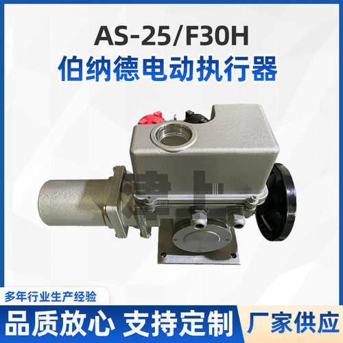250Nm智能远控底座式电动执行器 伯纳德厂家销售AS-25/F30H