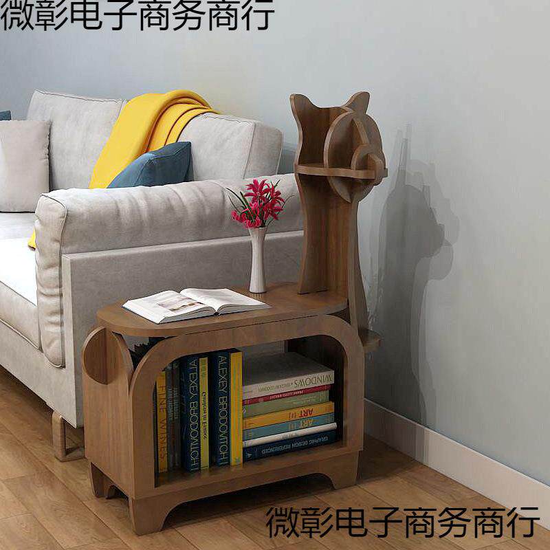 示儿童无品牌/通书卡桌沙发展边几办公室商铺主题装饰架羊驼书架