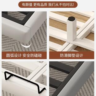 铁艺床床悬浮床架榻家用加厚双人不锈钢无头床床985铁架床榻米排
