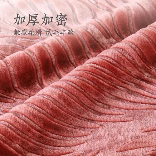 盖家毯纺林栖私语林栖私语双层云毯毛双层加厚毯四季绒毯毯加厚毯