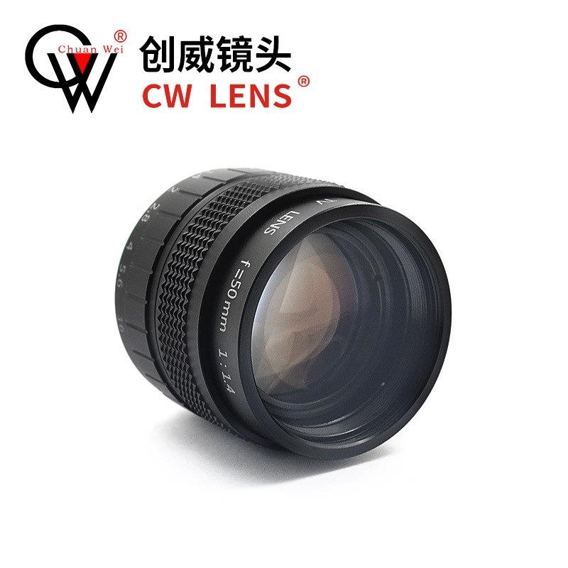 5镜0mm2/3手动光圈30影器材头工业镜头摄创威视讯镜头CWLENS
