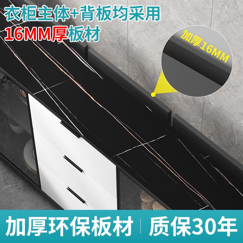 6R餐边柜现简约轻奢酒柜窄型代25cm小户物CPG-001厨房储柜一体靠