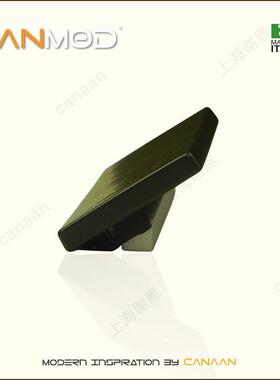 C柜aLPDnmod迦南原装意大利进口环保ABS料哑塑拉黑色抽屉门手PL83