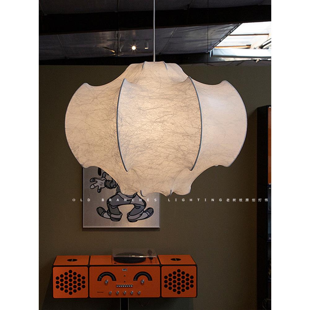 大利设计师意蚕丝灯意579后现代墅极创简别客厅楼梯餐厅卧室吊灯