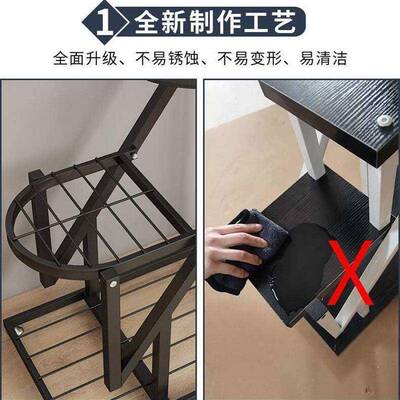 绿萝花物架室外铁架艺子花架室内置客厅落地式FCX多层阳台花盆挂